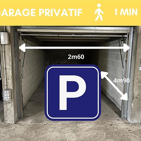 Le Sacre - Centre - Cour Privative - Parking Apartment Reims Ngoại thất bức ảnh