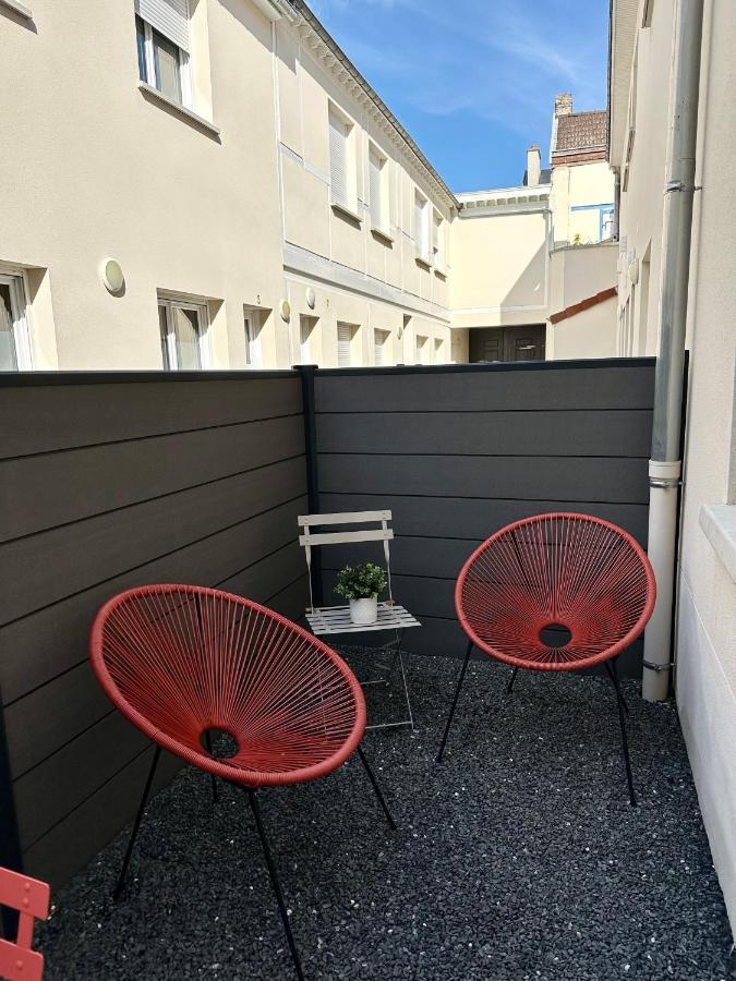 Le Sacre - Centre - Cour Privative - Parking Apartment Reims Ngoại thất bức ảnh